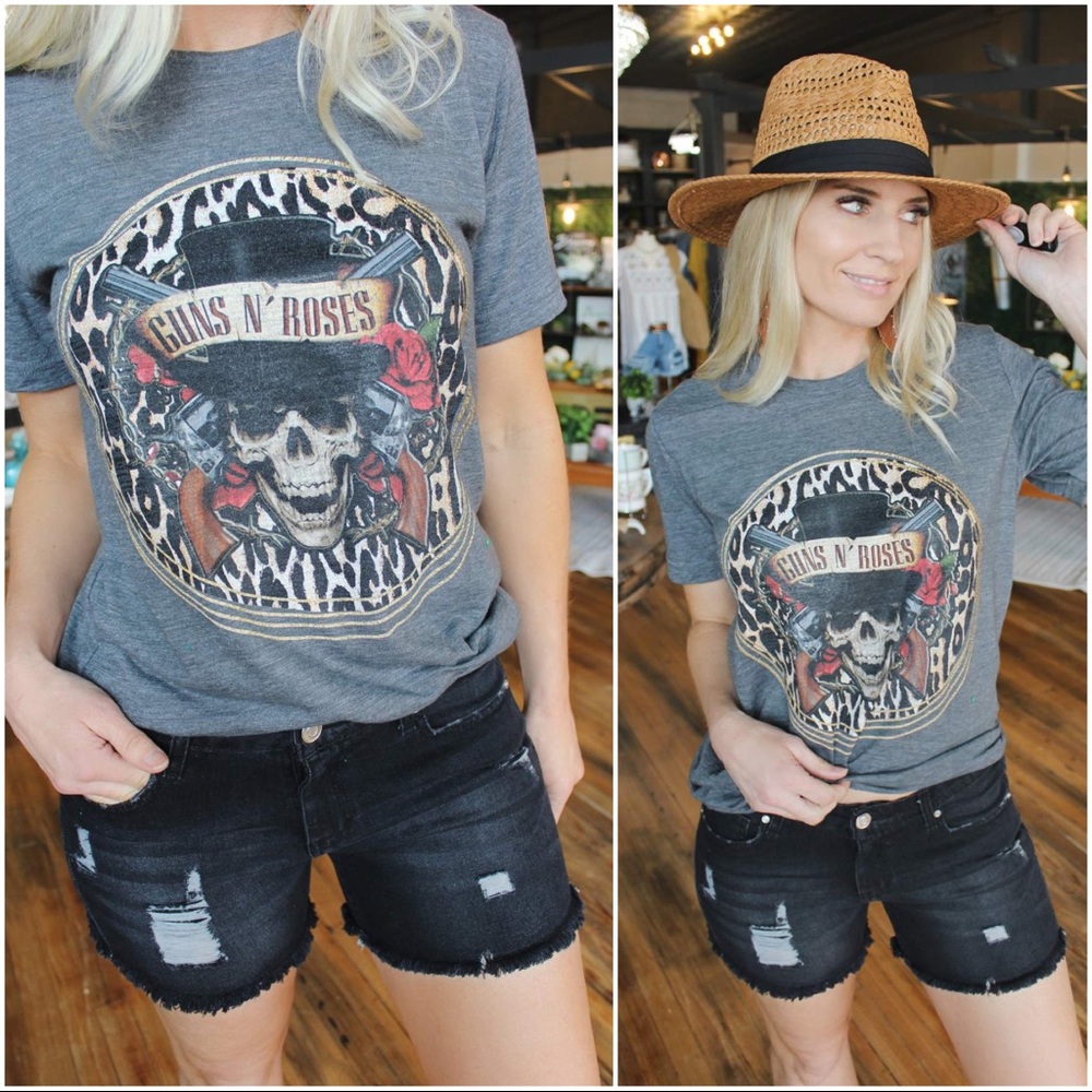 Any Day High Rise Black Denim Shorts-Black